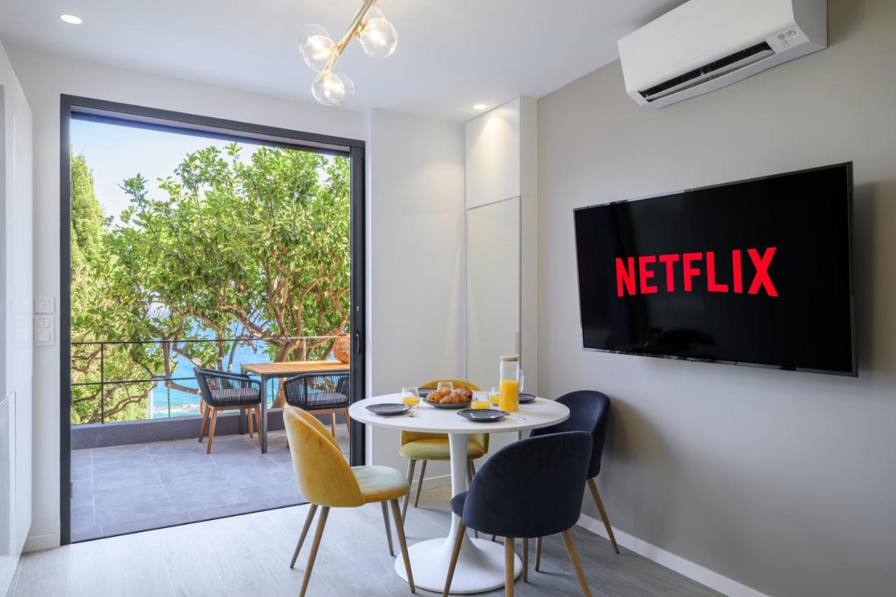 Proche Monaco, Vue Mer, Acces Plage Et Jardin Privatif Saint-Antoine  외부 사진