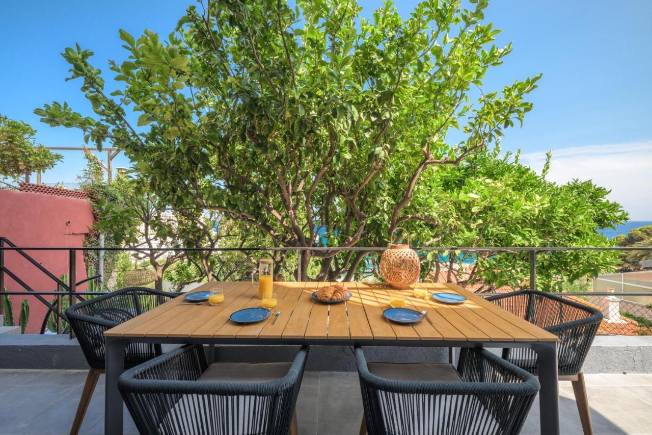 Proche Monaco, Vue Mer, Acces Plage Et Jardin Privatif Saint-Antoine  외부 사진