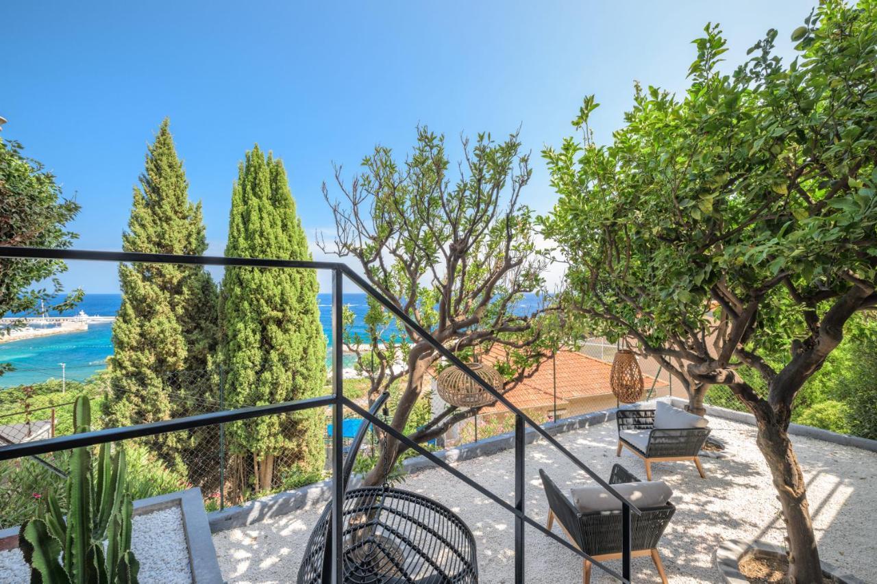 Proche Monaco, Vue Mer, Acces Plage Et Jardin Privatif Saint-Antoine  외부 사진