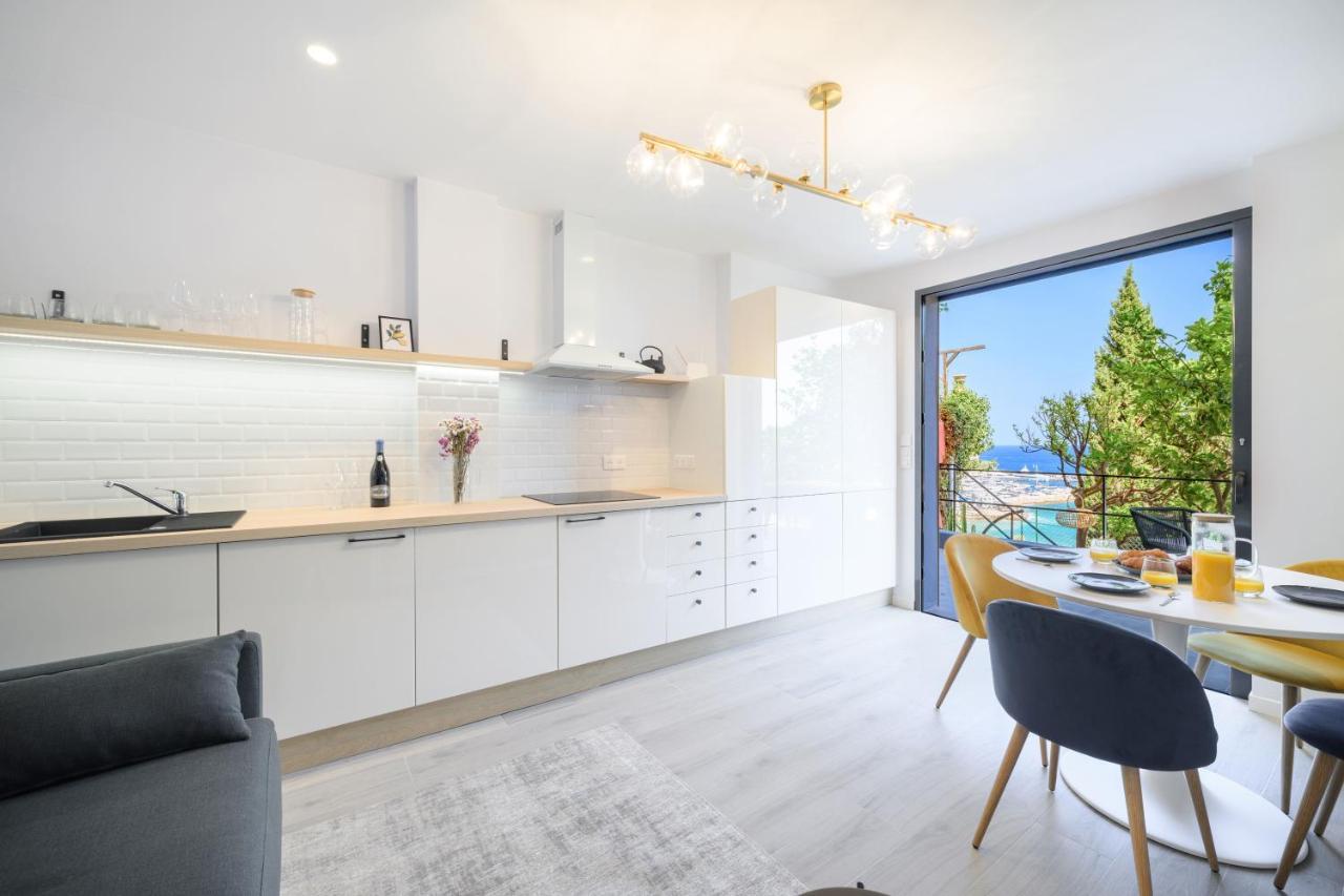 Proche Monaco, Vue Mer, Acces Plage Et Jardin Privatif Saint-Antoine  외부 사진